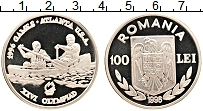 Продать Монеты Румыния 100 лей 1996 Серебро