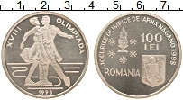 Продать Монеты Румыния 100 лей 1998 Серебро