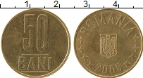 Продать Монеты Румыния 50 бани 2005 Латунь