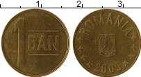 Продать Монеты Румыния 1 бани 2005 Латунь