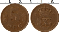 Продать Монеты Дания 5 эре 1919 Цинк