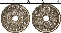 Продать Монеты Дания 1 крона 2005 Медно-никель