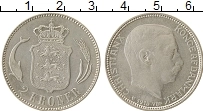 Продать Монеты Дания 2 кроны 1916 Серебро