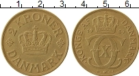 Продать Монеты Дания 2 кроны 1926 Медь