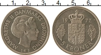 Продать Монеты Дания 5 крон 1973 Медно-никель