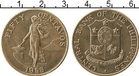 Продать Монеты Филиппины 50 сентаво 1958 Медно-никель