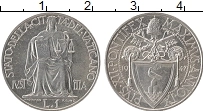 Продать Монеты Ватикан 1 лира 1947 Алюминий