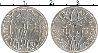 Продать Монеты Ватикан 2 лиры 1975 Алюминий