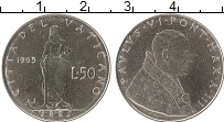 Продать Монеты Ватикан 50 лир 1965 Медно-никель