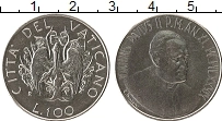 Продать Монеты Ватикан 100 лир 1989 Медно-никель