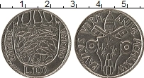 Продать Монеты Ватикан 100 лир 1975 Медно-никель