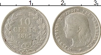 Продать Монеты Нидерланды 10 центов 1897 Серебро