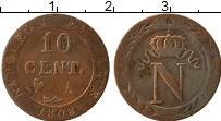 Продать Монеты Италия 10 сантим 1811 Серебро