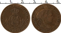 Продать Монеты Испания 2 1/2 сентимо 1867 Медь