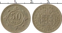Продать Монеты Португалия 50 рейс 1900 Медно-никель