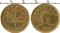 Продать Монеты Свазиленд 2 эмалангени 2003 Медь