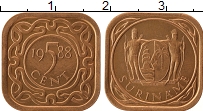 Продать Монеты Суринам 5 центов 1988 Медь