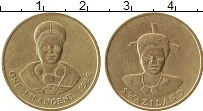 Продать Монеты Свазиленд 1 лилангени 1986 Латунь