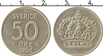 Продать Монеты Швеция 50 эре 1956 Серебро