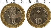 Продать Монеты Швейцария 10 франков 2008 Биметалл