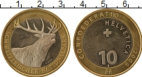 Продать Монеты Швейцария 10 франков 2009 Биметалл