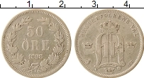 Продать Монеты Дания 50 эре 1898 Серебро