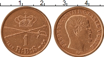 Продать Монеты Норвегия 1 скиллинг 1853 Медь