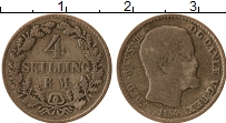 Продать Монеты Норвегия 4 скиллинга 1854 Серебро