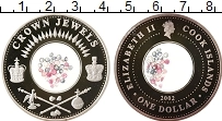 Продать Монеты Острова Кука 1 доллар 2002 Серебро
