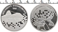 Продать Монеты Бразилия 2000 крузейро 1992 Серебро