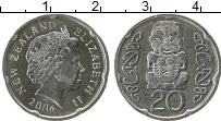 Продать Монеты Новая Зеландия 20 центов 2008 Медно-никель