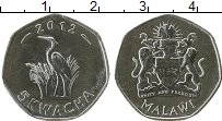 Продать Монеты Малави 5 квач 2012 Медно-никель