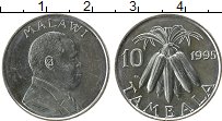 Продать Монеты Малави 10 тамбала 1995 Сталь покрытая никелем