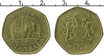 Продать Монеты Малави 50 тамбала 1996 Латунь