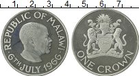 Продать Монеты Малави 1 крона 1966 Медно-никель