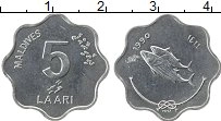 Продать Монеты Мальдивы 5 лари 1990 Алюминий