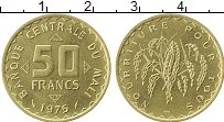 Продать Монеты Мали 50 франков 1975 Латунь