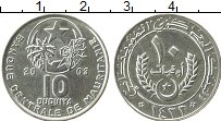 Продать Монеты Мавритания 10 угия 1999 Медно-никель