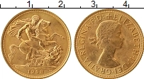 Продать Монеты Великобритания 1 соверен 1958 Золото