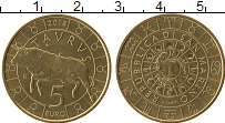 Продать Монеты Сан-Марино 5 евро 2018 Латунь