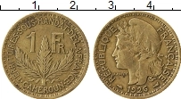 Продать Монеты Камерун 1 франк 1924 Бронза