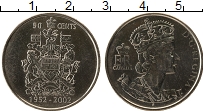Продать Монеты Канада 50 центов 2002 Медно-никель