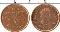 Продать Монеты Канада 1 цент 2002 сталь с медным покрытием