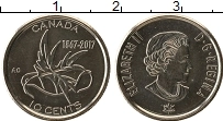 Продать Монеты Канада 10 центов 2017 Медно-никель