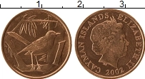 Продать Монеты Каймановы острова 1 цент 2002 Бронза