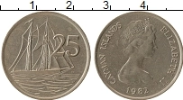 Продать Монеты Каймановы острова 25 центов 1982 Медно-никель