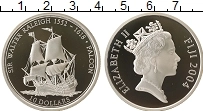 Продать Монеты Фиджи 10 долларов 2004 Серебро