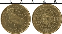 Продать Монеты Сан-Марино 5 евро 2018 Латунь