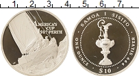 Продать Монеты Самоа 10 долларов 1987 Серебро