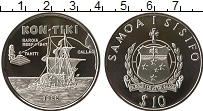 Продать Монеты Самоа 10 долларов 1988 Серебро